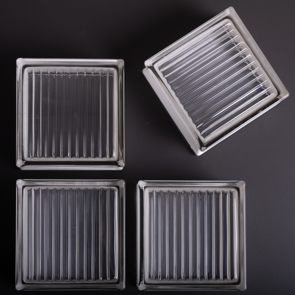 Bloco de Vidro Azulima - Coleção Architecture e Home